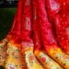 Bandhani Banarasi Saree: Elegant Boota Design with Pathany Border - Vastra ShringarSAREEVastra ShringarVastra ShringarVS024Bandhani Banarasi Saree: Elegant Boota Design with Pathany Border - Vastra Shringar