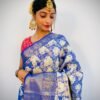 Kanjivaram Style Pattu Silk Saree - Vastra ShringarSAREEVastra ShringarVastra ShringarKanjivaram Style Pattu Silk Saree