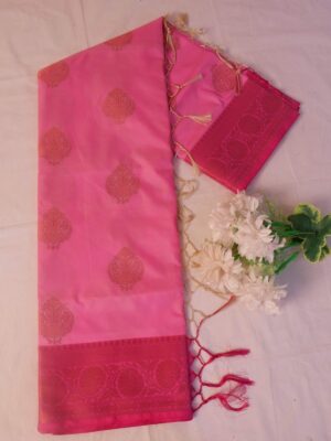 Katan Silk Saree with Beautiful Zari Motif and Border - Vastra ShringarVastra ShringarVastra ShringarVS035Katan Silk Saree with Beautiful Zari Motif and Border - Vastra Shringar