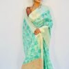 Linen Jute Saree with Fancy Print - Vastra ShringarSAREEVastra ShringarVastra ShringarLinen Jute Saree with Fancy Print