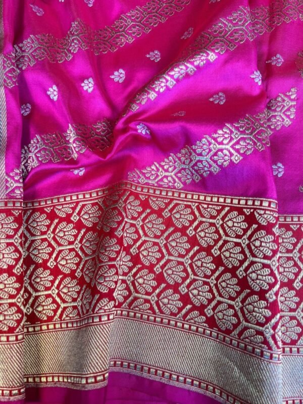 Multi Shoulder Pure Katan Silk Saree - Vastra ShringarSAREEVastra ShringarVastra ShringarMulti Shoulder Pure Katan Silk Saree