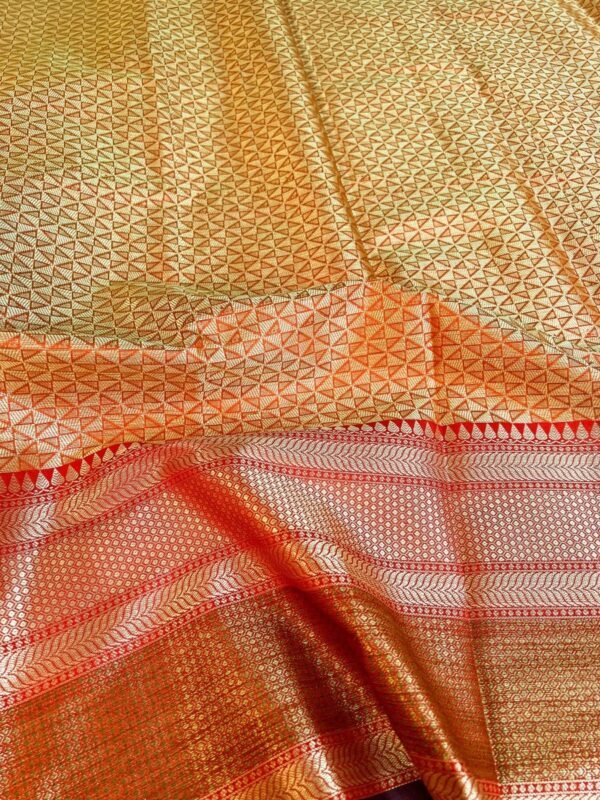 Orange Color Soft Silk Saree - Vastra ShringarSAREEVastra ShringarVastra ShringarVS114Orange Color Soft Silk Saree