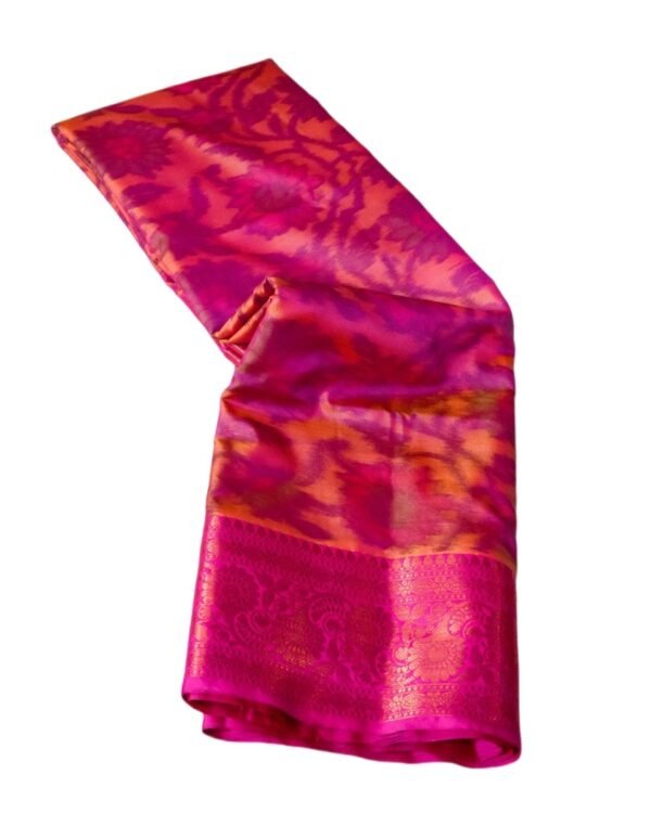 Pochampally Silk Saree with Beautiful Print - Vastra ShringarSAREEVastra ShringarVastra ShringarVS237Pochampally Silk Saree with Beautiful Print