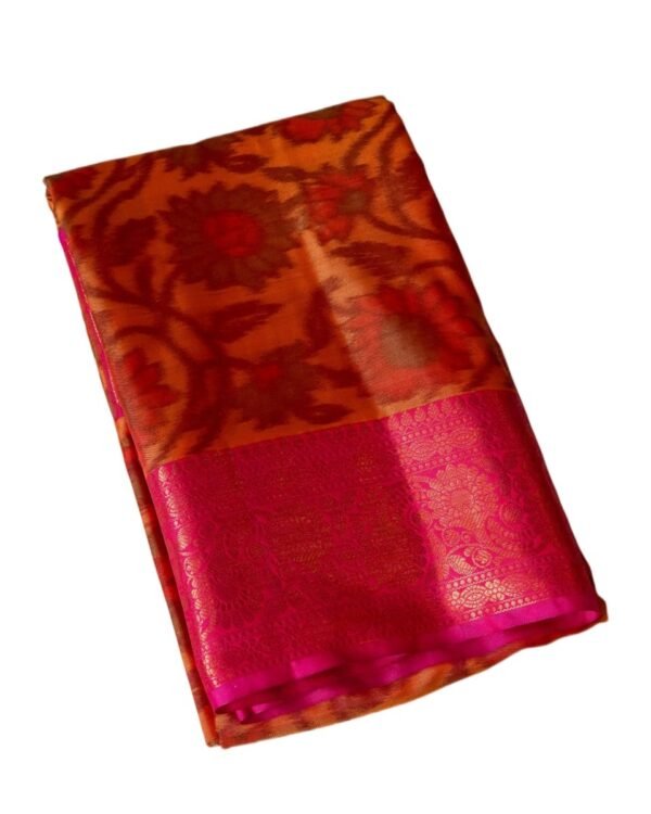Pochampally Silk Saree with Beautiful Print - Vastra ShringarSAREEVastra ShringarVastra ShringarVS235Pochampally Silk Saree with Beautiful Print