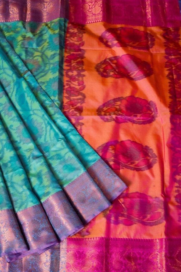 Pochampally Silk Saree with Beautiful Print - Vastra ShringarSAREEVastra ShringarVastra ShringarVS233Pochampally Silk Saree with Beautiful Print