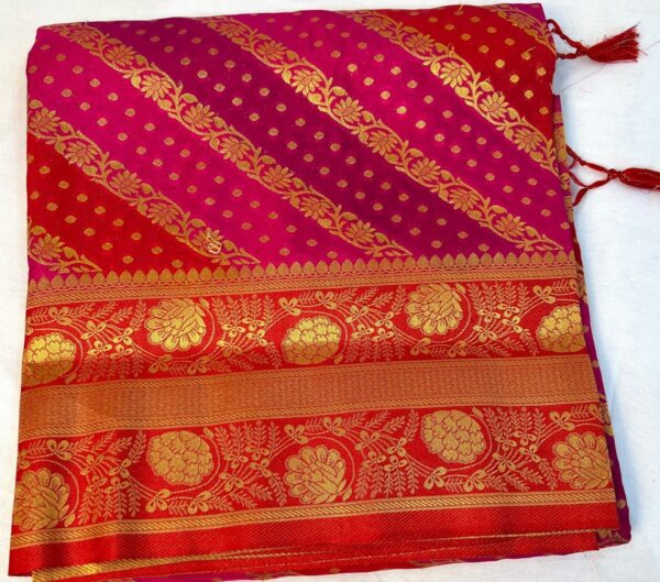 Semi Dupion Silk Saree - Vastra ShringarSAREEVastra ShringarVastra ShringarVS017Semi Dupion Silk Saree - Vastra Shringar