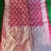 Semi Katan Silk Saree with Beautiful Floral Weave - Vastra ShringarSAREEVastra ShringarVastra ShringarSemi Katan Silk Saree with Beautiful Floral Weave