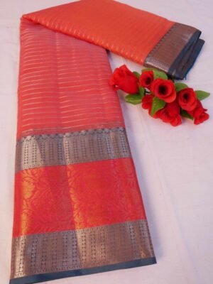 Shop Now: Dhoop Chaon Saree Online - Ultimate Grace & Style - Organza Silk - Vastra ShringarSAREEVastra ShringarVastra ShringarVS026Dhoop Chaon Saree Online