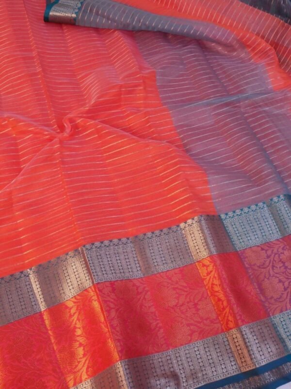 Shop Now: Dhoop Chaon Saree Online - Ultimate Grace & Style - Organza Silk - Vastra ShringarSAREEVastra ShringarVastra ShringarVS026Dhoop Chaon Saree Online