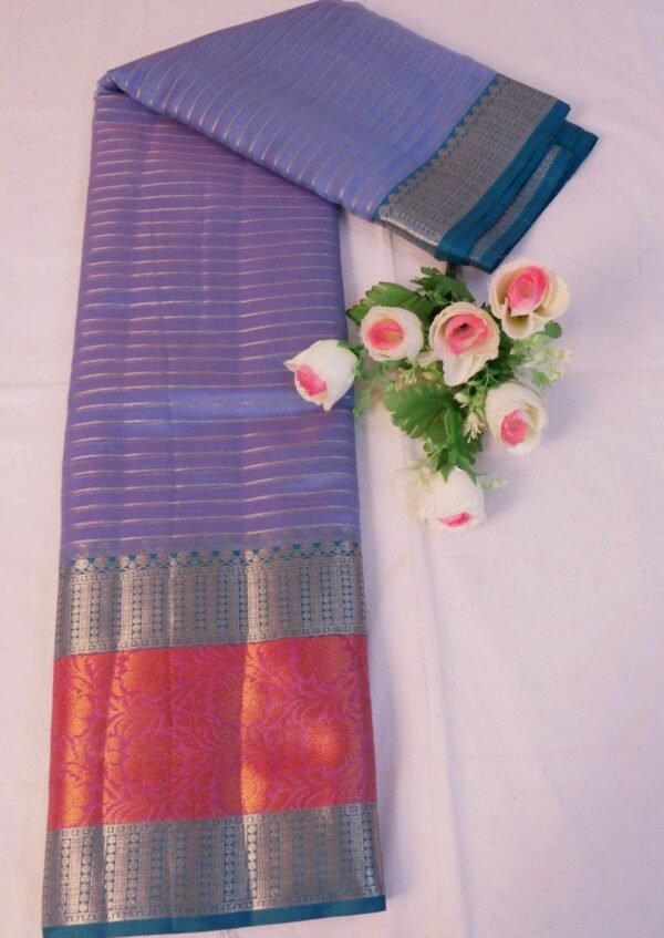 Shop Now: Dhoop Chaon Saree Online - Ultimate Grace & Style - Organza Silk - Vastra ShringarSAREEVastra ShringarVastra ShringarVS029Dhoop Chaon Saree Online