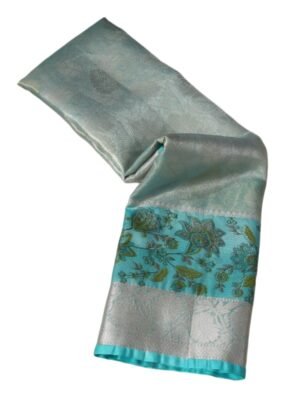 Tissue Silk Saree with Digital Print - Vastra ShringarSAREEVastra ShringarVastra ShringarVS223Tissue Silk Saree with Digital Print