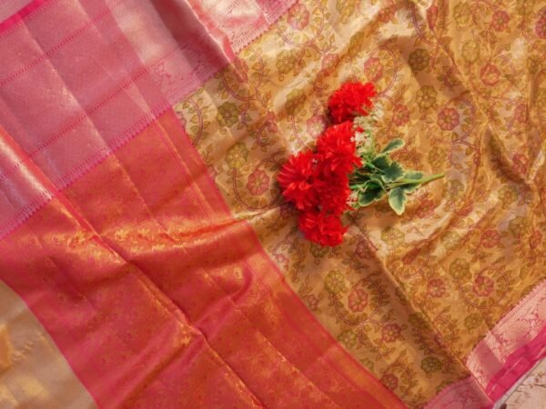 Wasket print silk Saree - Vastra ShringarVastra ShringarVastra ShringarVS018Wasket print silk Saree - Vastra Shringar