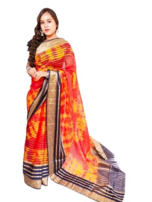 Women's Beautiful Gold Checks Design Banarasi Silk Saree - Vastra ShringarSAREEVastra ShringarVastra ShringarWomen's Beautiful Gold Checks Design Banarasi Silk Saree